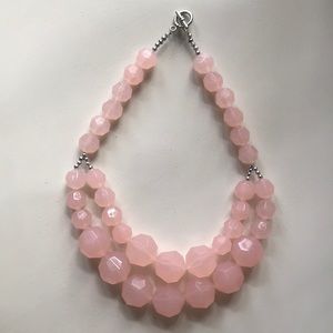 Pink Beaded Necklace